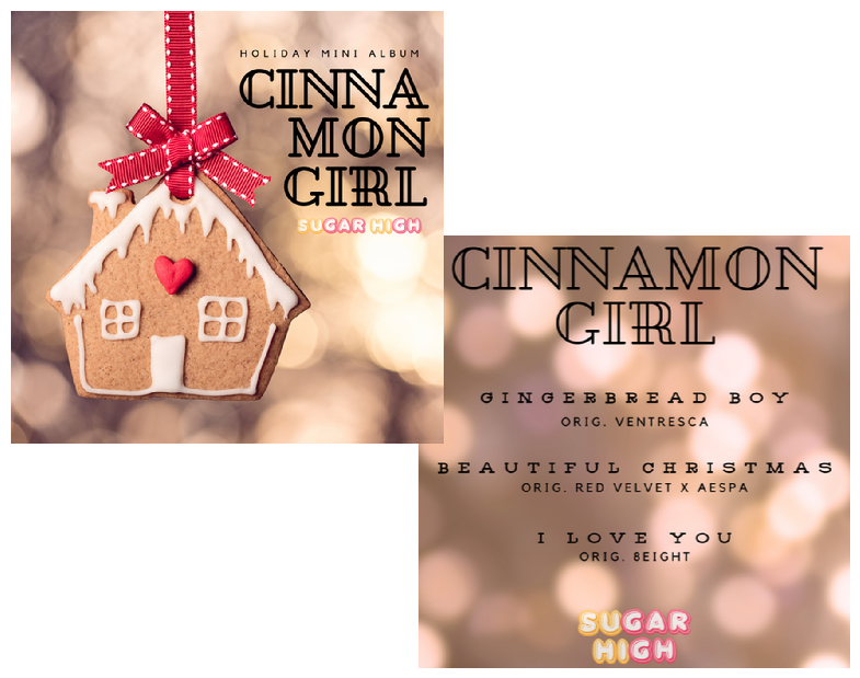 Sugar High Cinnamon Girl Christmas Album