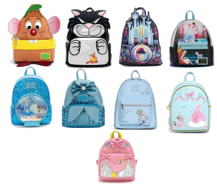 Cinderella backpacks