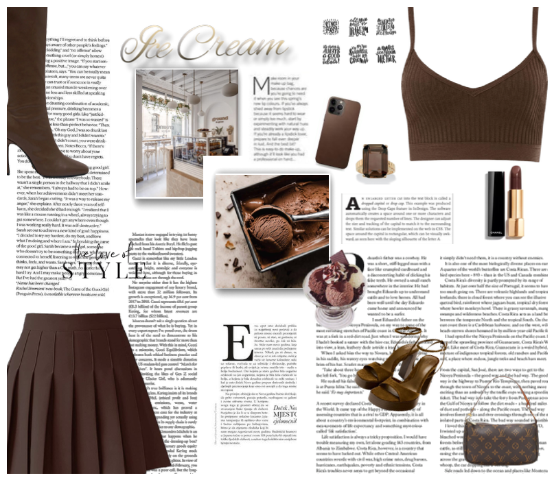 Brown Ice cream outfit
