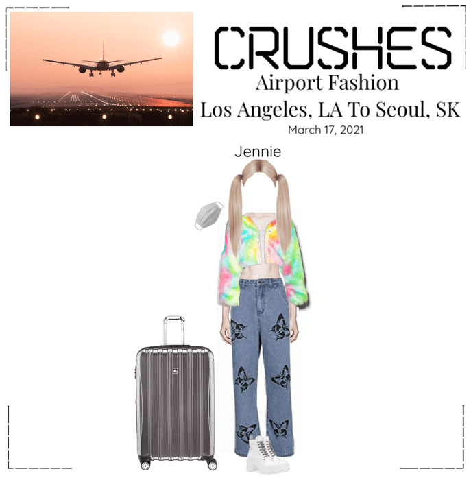 Crushes - Jennie Airport Fashion