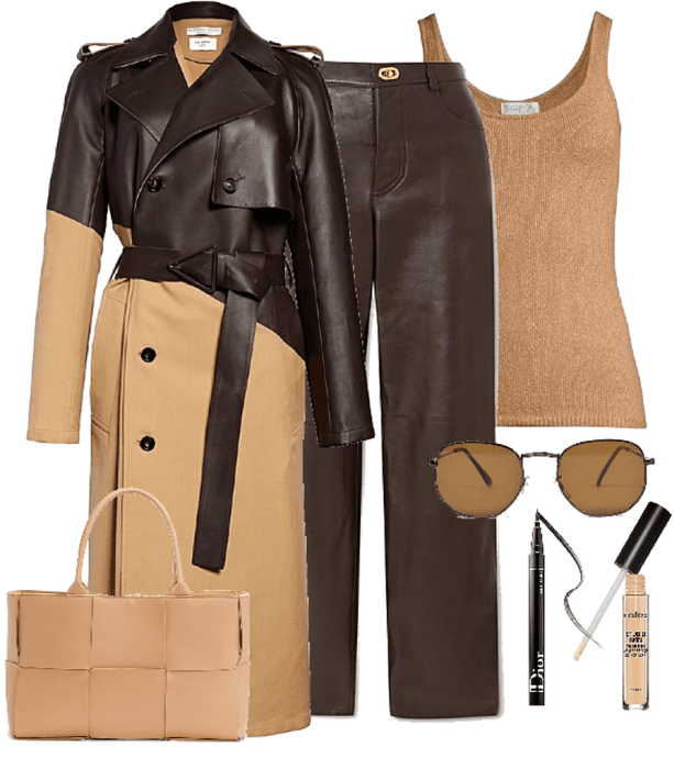 trends: brown and tan