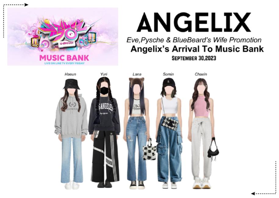 ANGELIX[안젤릭스]"MUSIC BANK ARRIVAL"