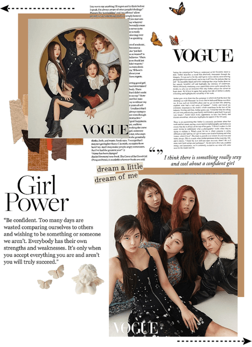 XOC on Vogue | fake girl group
