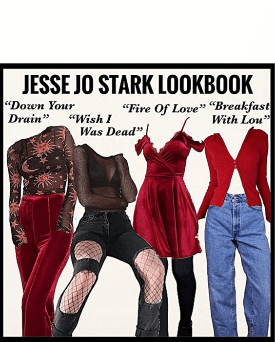 JESSE JO STARK LOOKBOOK