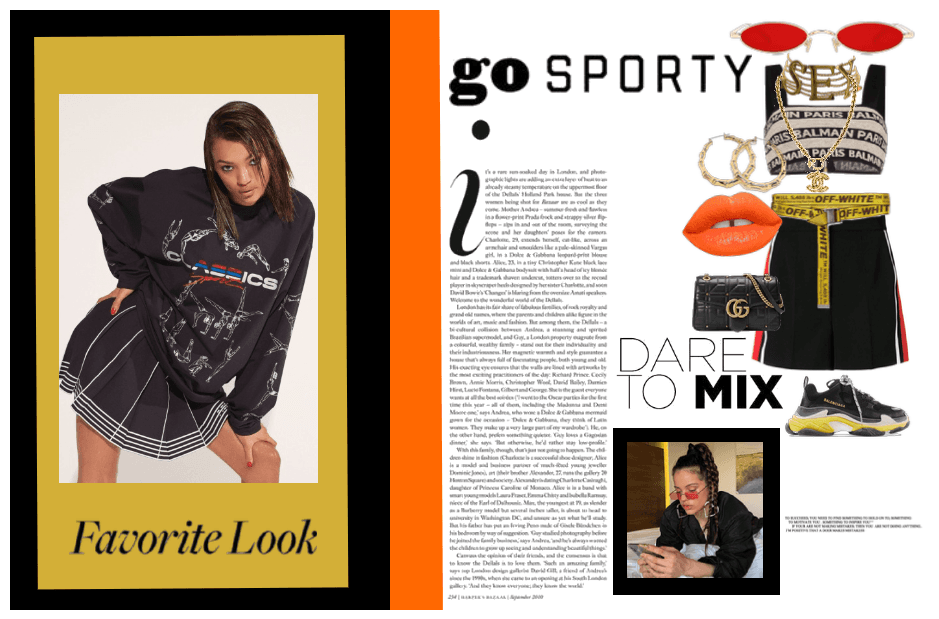 // THE SPORTY LOOK //