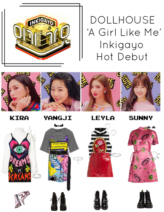 {DOLLHOUSE} Inkigayo ‘A Girl Like Me’ Hot Debut Stage