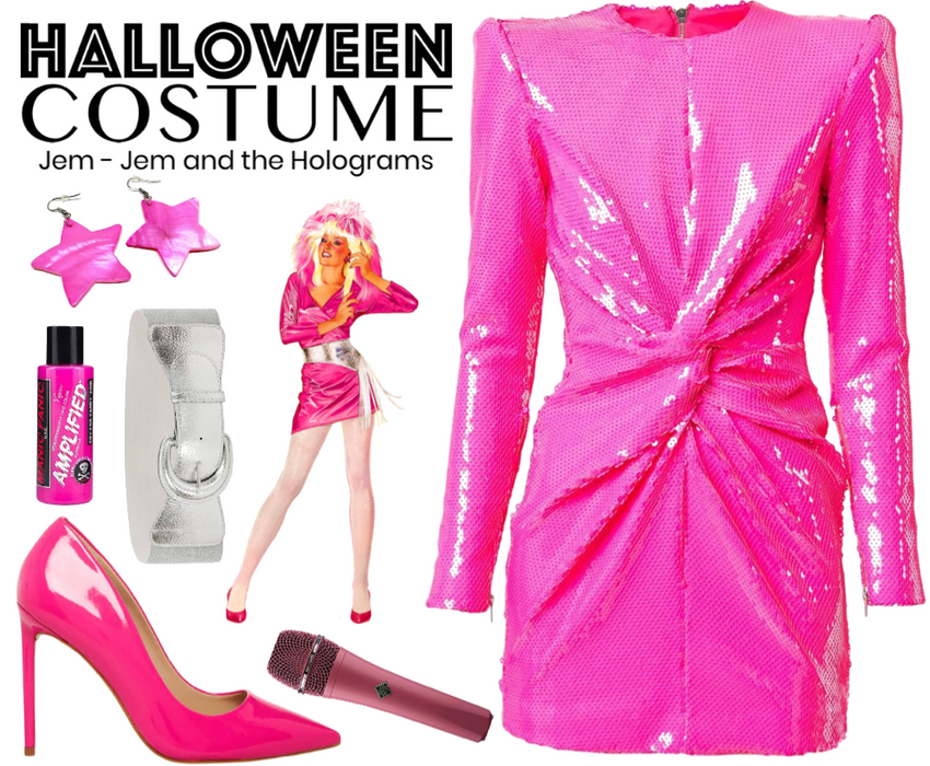 Jem and the holograms Halloween costume