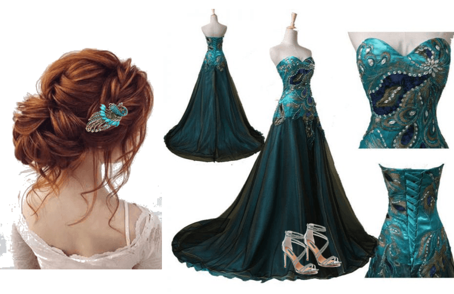 Aurora's Yule Ball Outfit