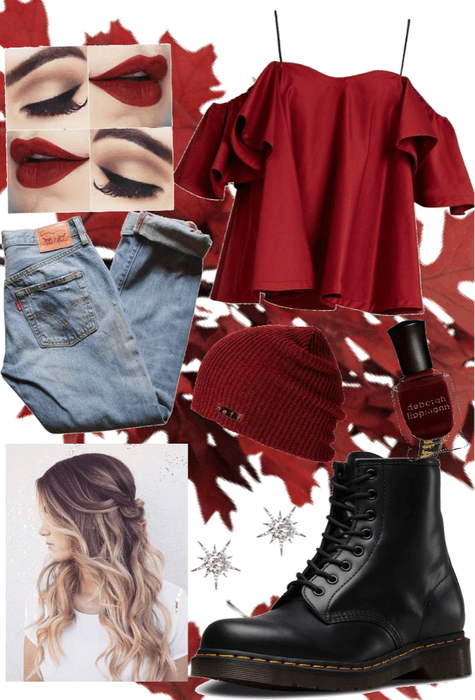 warm red fall