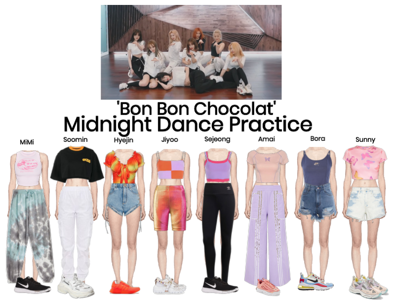 Midnight Dance Practice 'Bon Bon Chocolat'