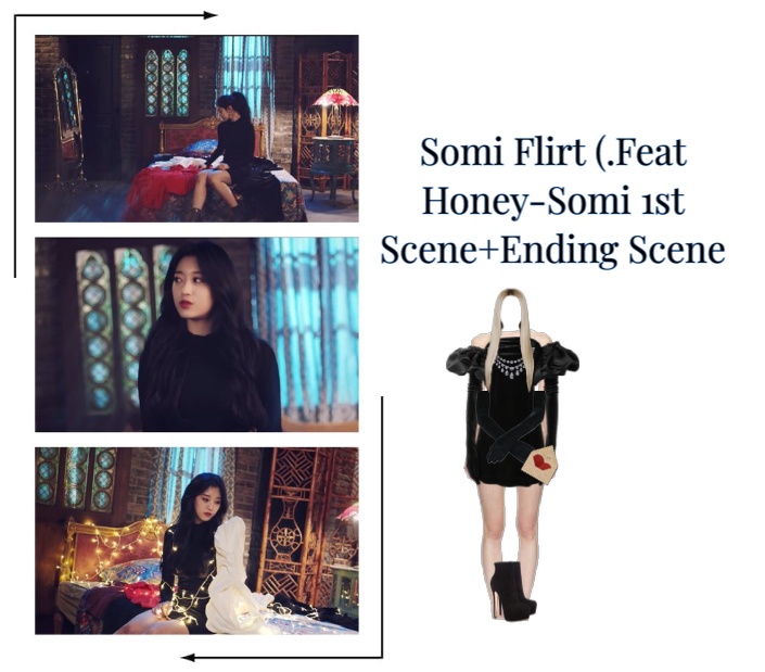 Somi Flirt(.Feat Honey-Somi 1st Scene+Ending Scene
