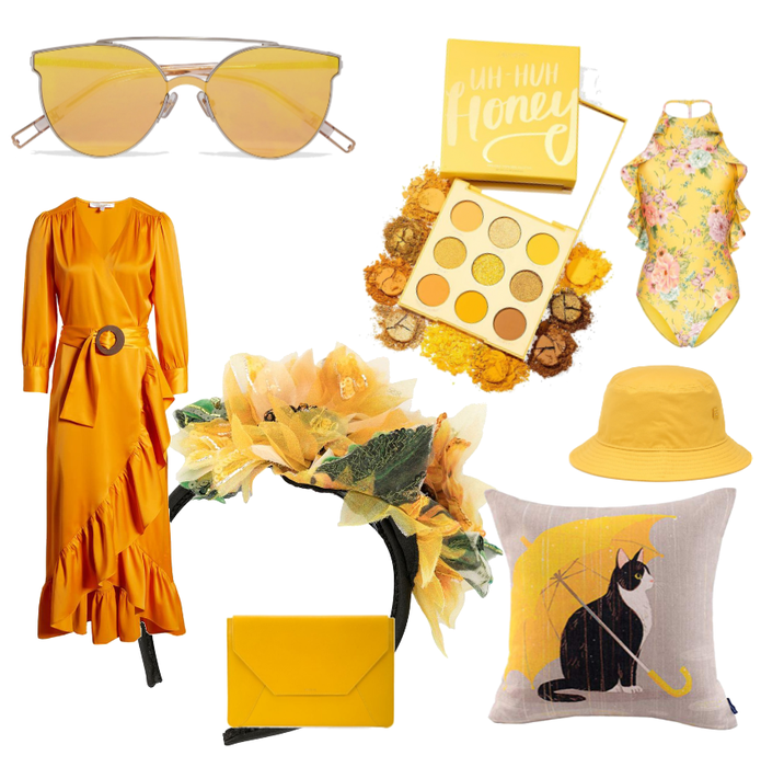 Warm and mellow yellow tones