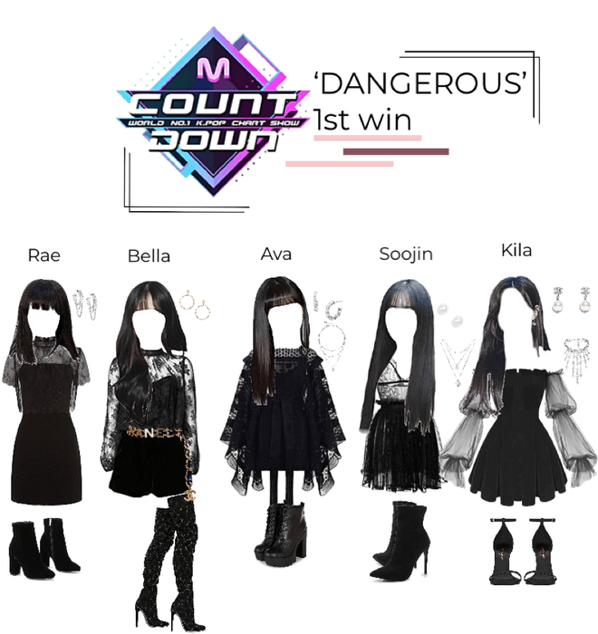 ‘DANGEROUS’s first win | XOC fake girl group