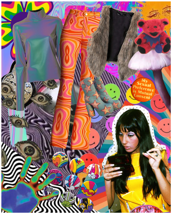 60s psychedelic outfit