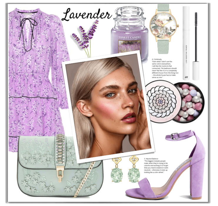 in lavender
