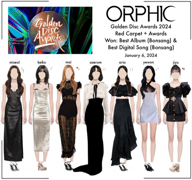 ORPHIC (오르픽) Golden Disc Awards 2024