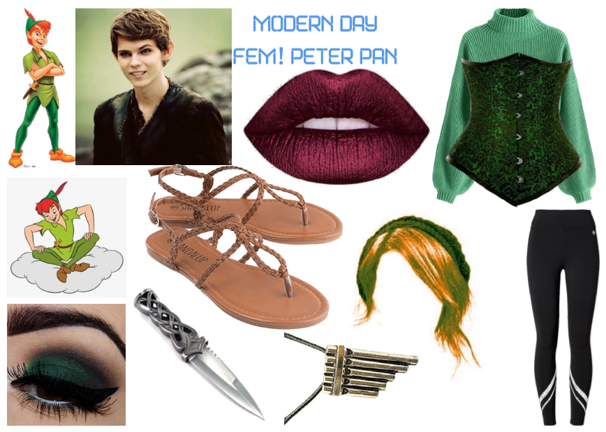 modern day characters 46: Fem! Peter Pan