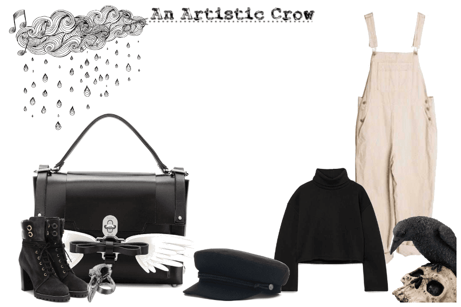 Artistic Crow