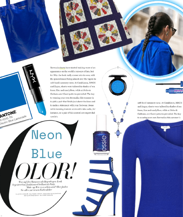 NEON blue