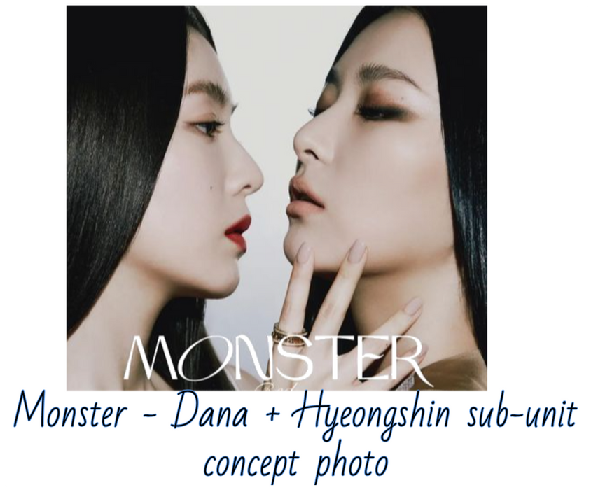 Dana and Hyeongshin Monster group concept photo