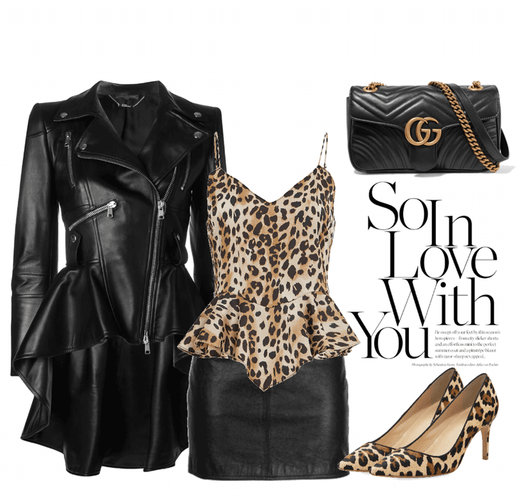 TREND ALERT: Leather And Leopard
