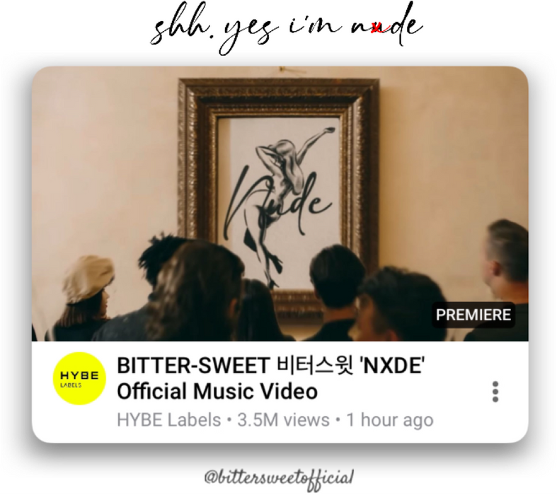 BITTER-SWEET 비터스윗 ‘NXDE’ Official Music Video