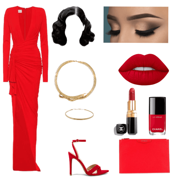#LEO challenge Woman in Red