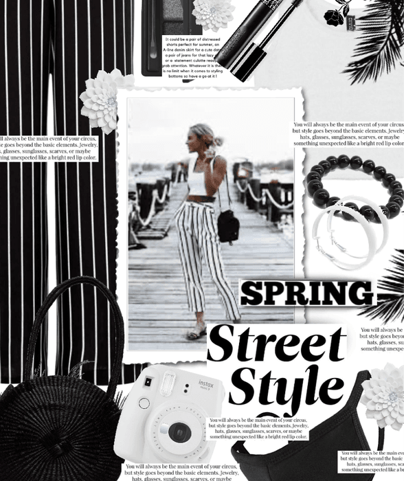 spring street style: b & w edition