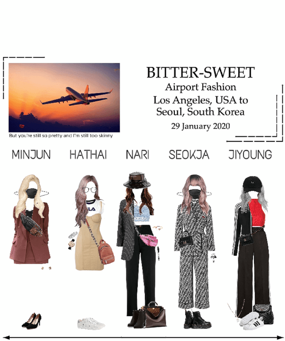 BITTER-SWEET [비터스윗] Airport Fashion 200129