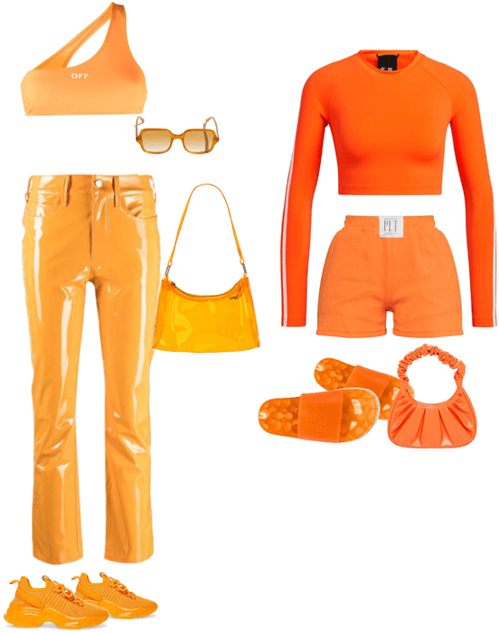 orangey