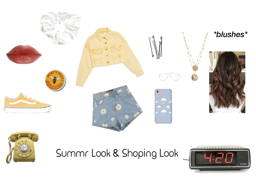 Summer and  Shoping look