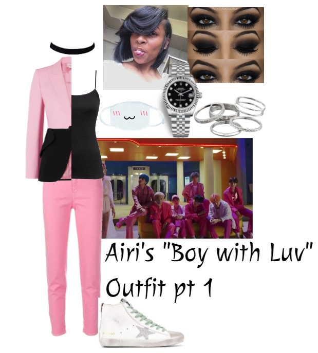 Airi's "Boy with Luv" outfit pt