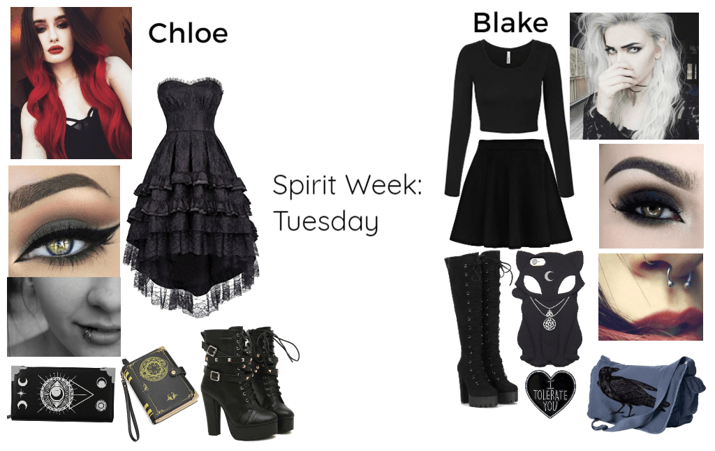 Spirit Week- Tuesday: Goth Day