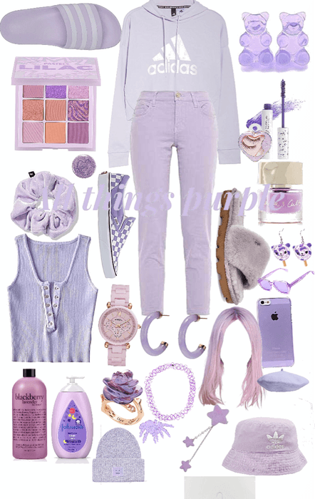“everything purple”
