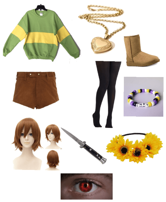 Chara from Undertale Costume, Carbon Costume