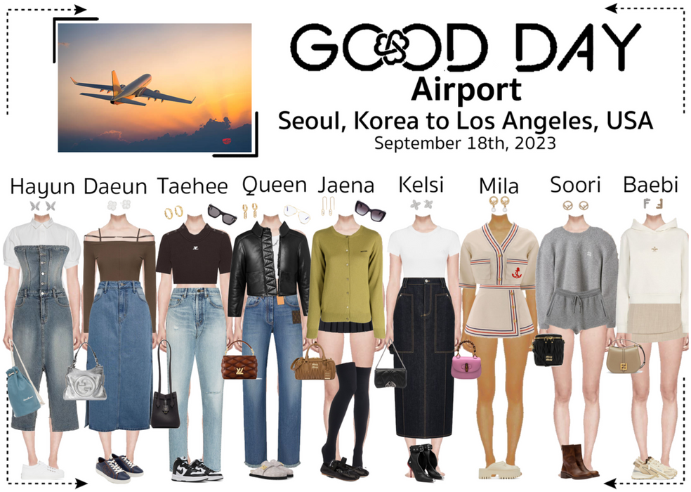 GOOD DAY (굿데이) [AIRPORT] Seoul To Los Angeles