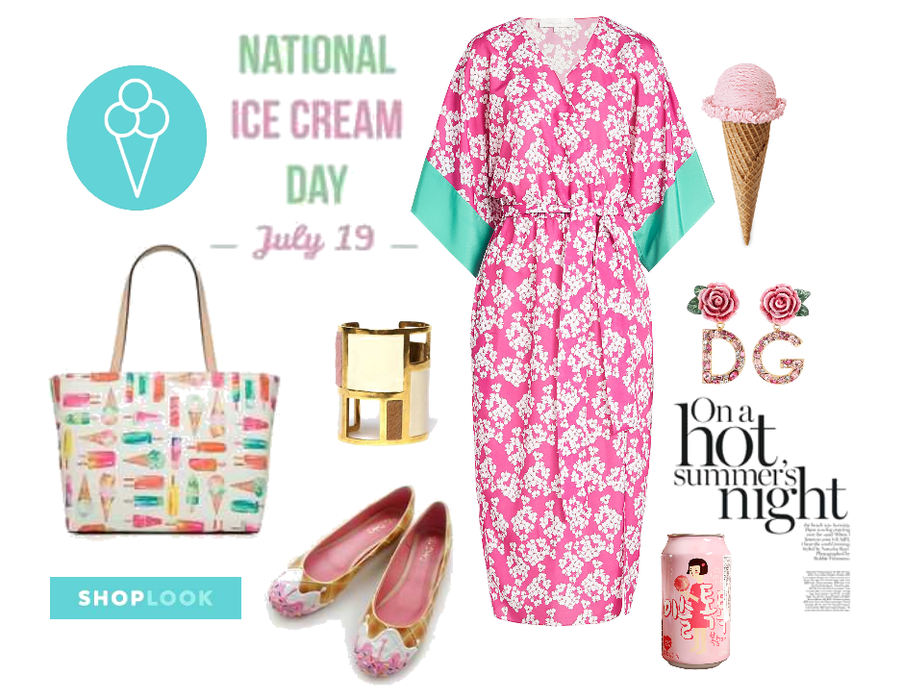 National Ice Cream Day Kimono