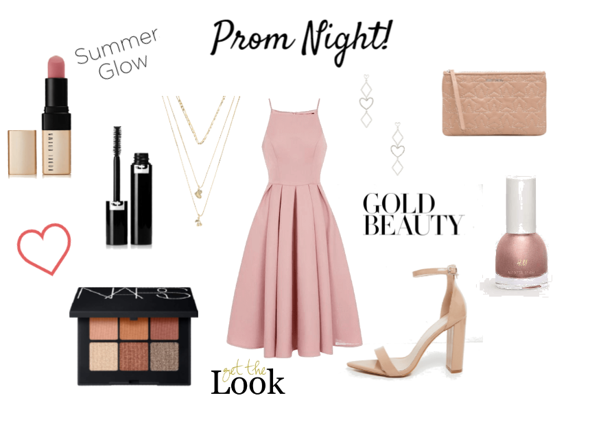 Prom  Night (Beige/Pink)