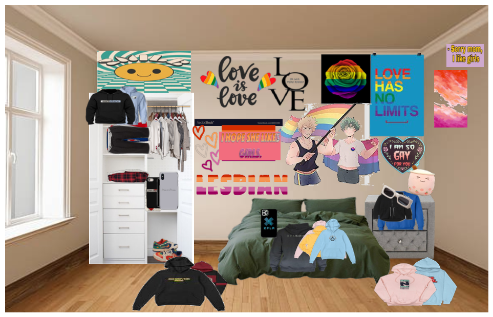 lesbian room decor
