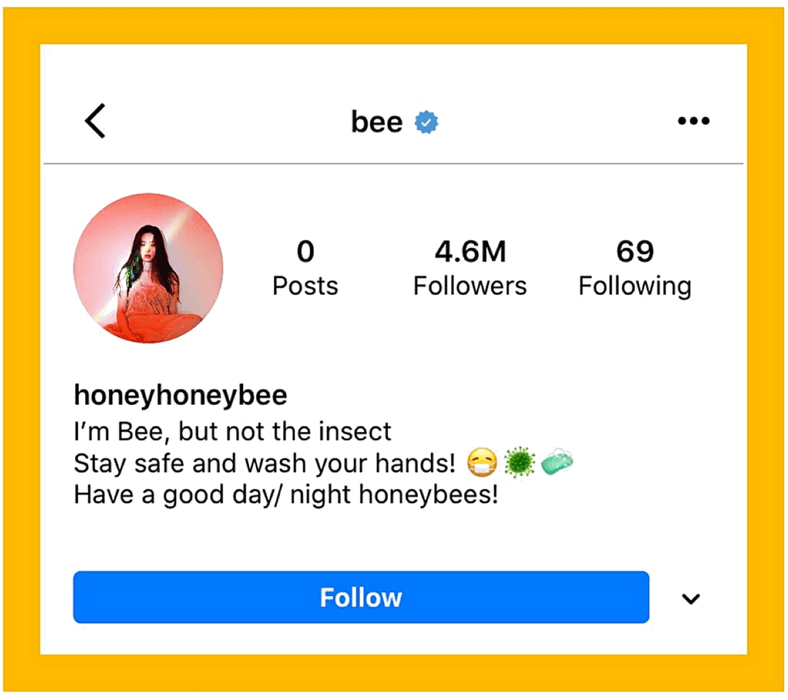 Bee Park - Instagram Account