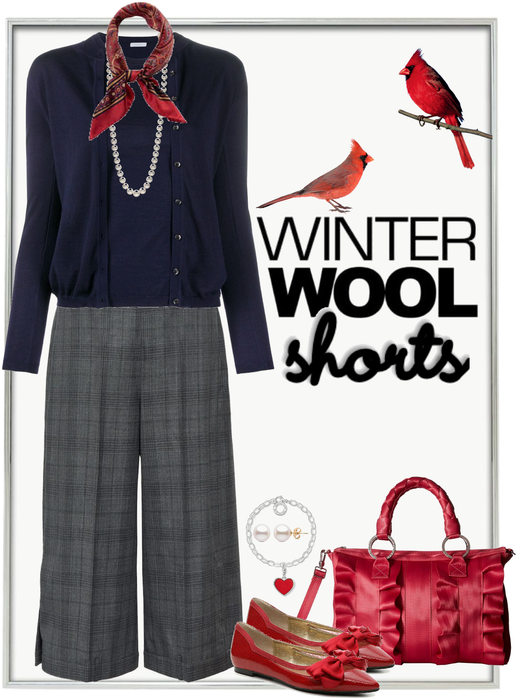Winter Wool Shorts