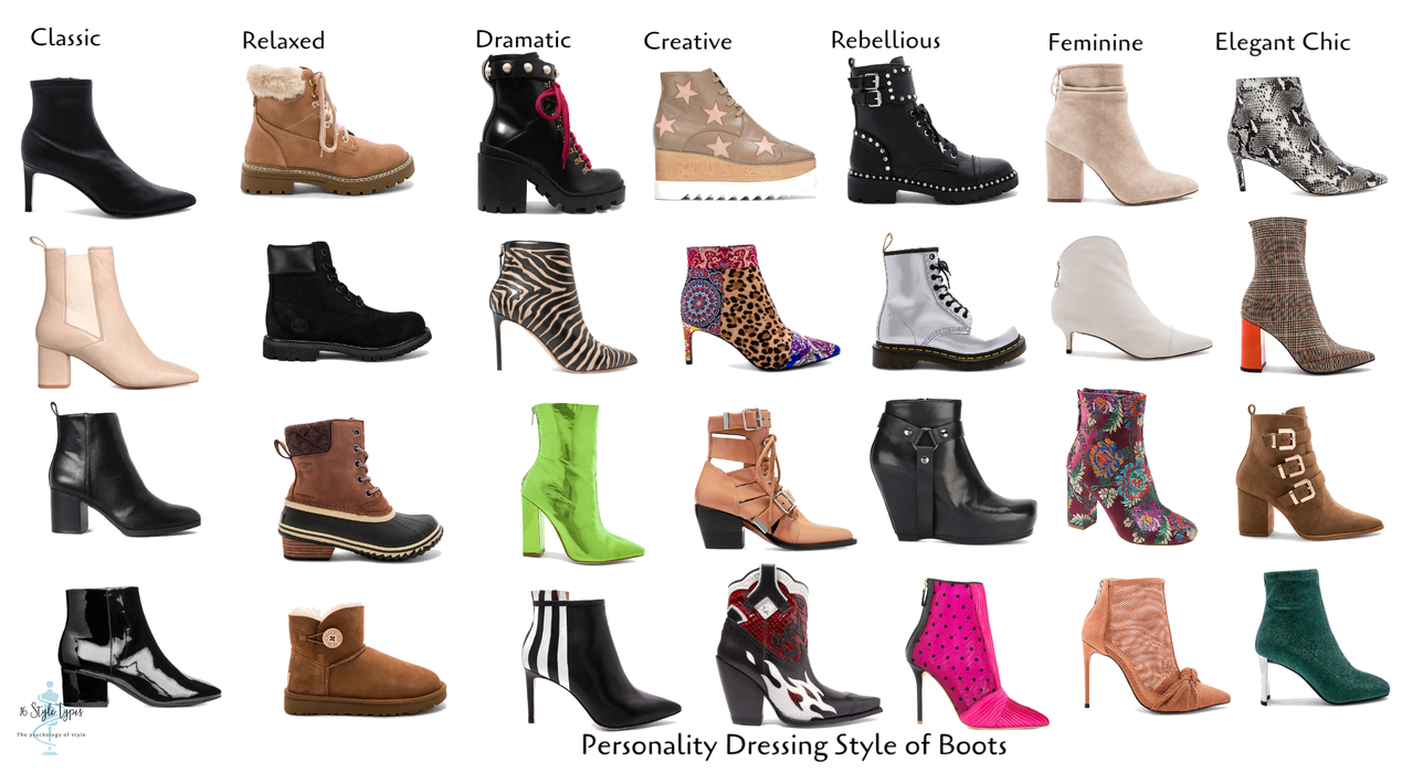 Personality dressing style of boots