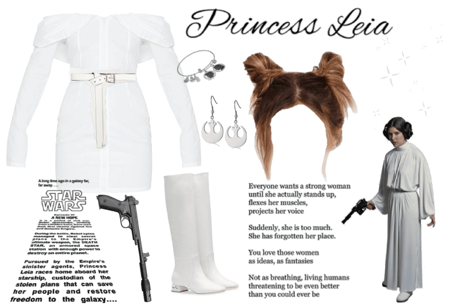 Princess Leia modern outfit