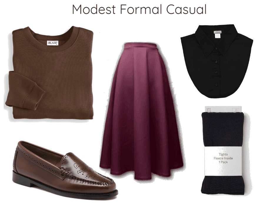 Modest Formal Casual