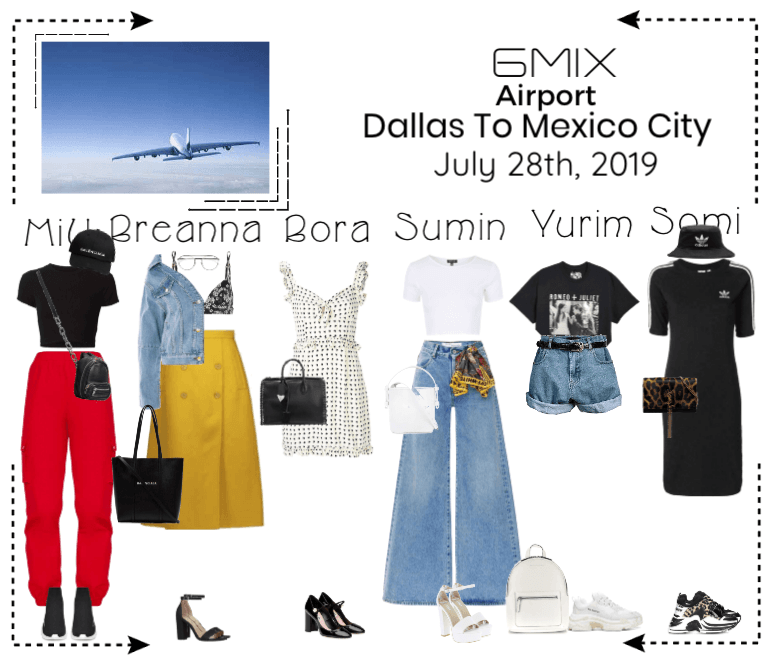 《6mix》Airport | Dallas To Mexico City