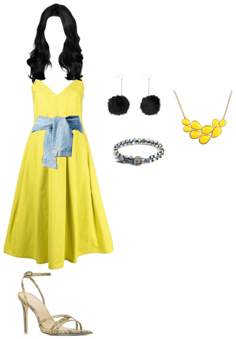 Adorable Yellow Dress