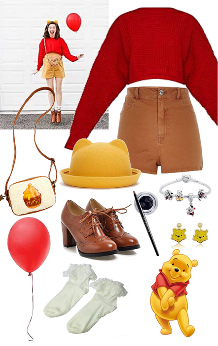 Cute Winnie the Pooh costume