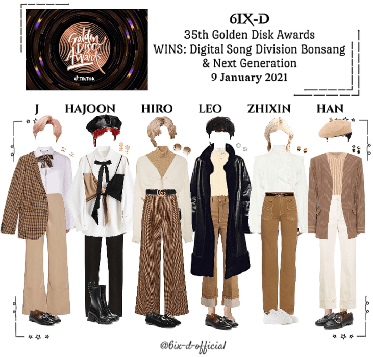6IX-D [씩스띠] 35th Golden Disk Awards 210109