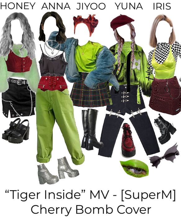 “Tiger Inside” MV - [SuperM] Cherry Bomb Cover