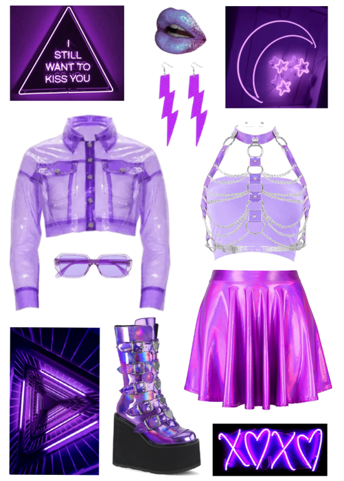 Neon Purple Dream